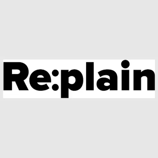 replain brand logo for replain.cc