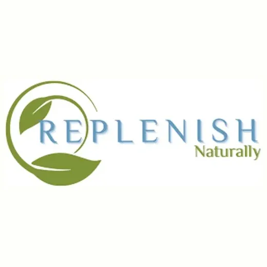 replenishnaturally brand logo for replenishnaturally.com