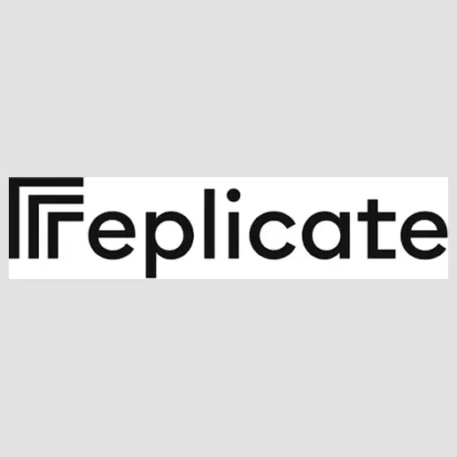 replicate brand logo for replicate.com