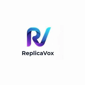 replicavox brand logo for replicavox.com