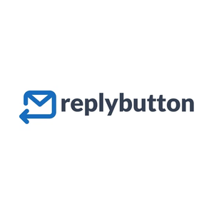 replybutton brand logo for replybutton.com
