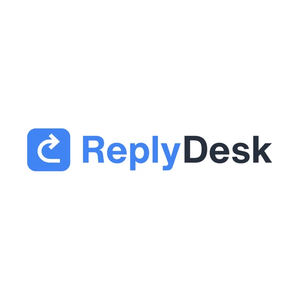 replydesk brand logo for replydesk.com