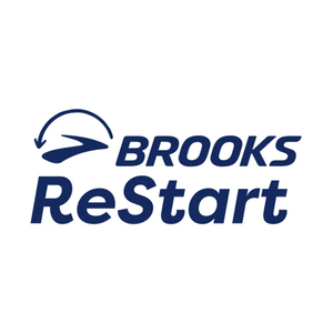 Brooksrunning brand logo for restart.brooksrunning.com