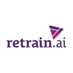 retrain brand logo for retrain.ai