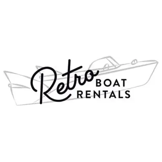 retroboatrentals brand logo for retroboatrentals.com