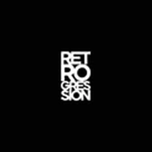 Retrogression brand logo for retro-gression.com