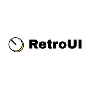 retroui brand logo for retroui.dev