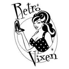 retrovixenkc brand logo for retrovixenkc.com