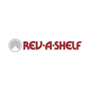 rev-a-shelf brand logo for rev-a-shelf.com