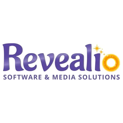 revealio brand logo for revealio.com
