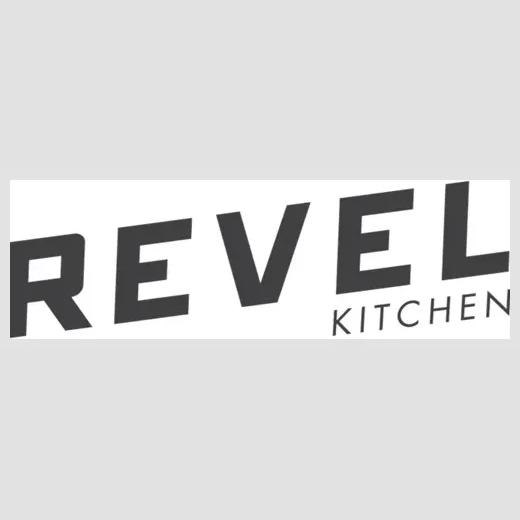 Revel Kitchen brand logo for eatrevelkitchen.com