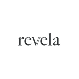 Revela brand logo for getrevela.com