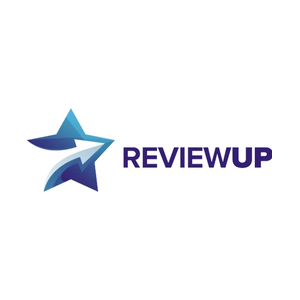 reviewup brand logo for reviewup.io