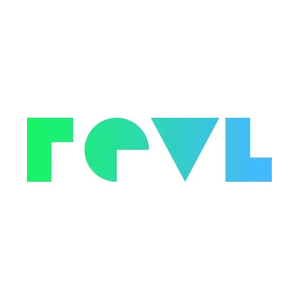 revl brand logo for revl.com