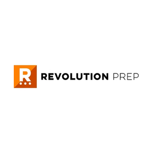 Revolution Prep brand logo for revolutionprep.com