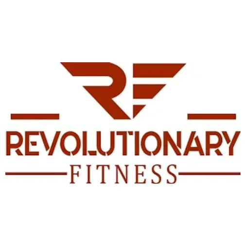 revolutionaryfitnessusa brand logo for revolutionaryfitnessusa.com