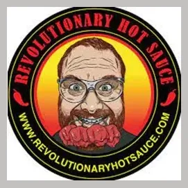 revolutionaryhotsauce brand logo for revolutionaryhotsauce.com