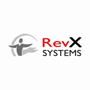 revxsystems brand logo for revxsystems.com
