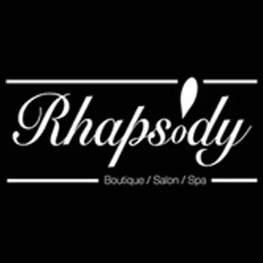 rhapsodyboutiqueandspa brand logo for rhapsodyboutiqueandspa.com