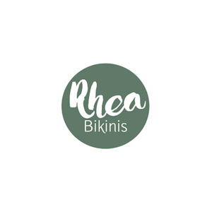 rheabikinis brand logo for rheabikinis.com