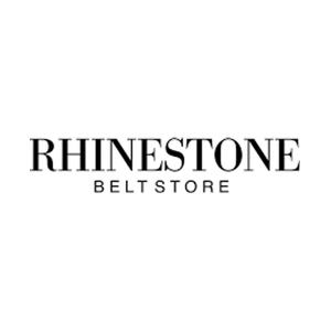rhinestonebeltstore brand logo for rhinestonebeltstore.com