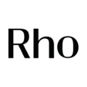 rho brand logo for rho.co