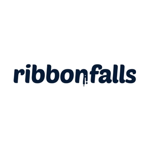 ribbonfalls brand logo for ribbonfalls.com