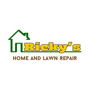 rickyshomeandlawn brand logo for rickyshomeandlawn.com