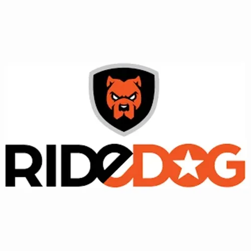 ridedog brand logo for ridedog.com