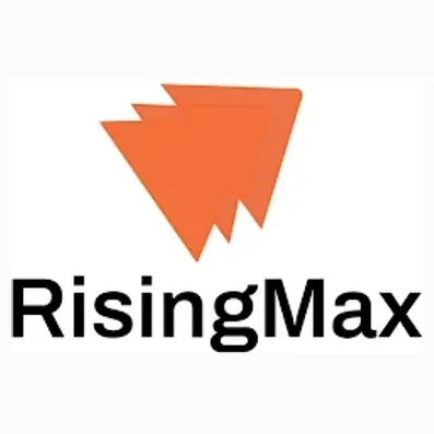 risingmax brand logo for risingmax.com
