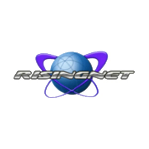 risingnet brand logo for risingnet.com