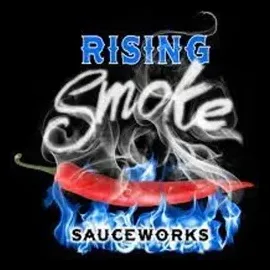 risingsmokesauce brand logo for risingsmokesauce.com