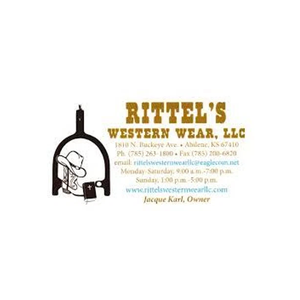 rittelswesternwearllc brand logo for rittelswesternwearllc.com