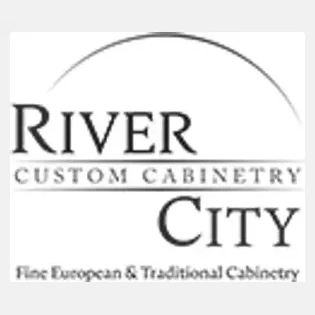 rivercitycustomcabinetry brand logo for rivercitycustomcabinetry.com