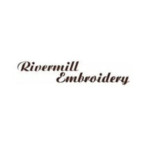 rivermillembroidery brand logo for rivermillembroidery.com