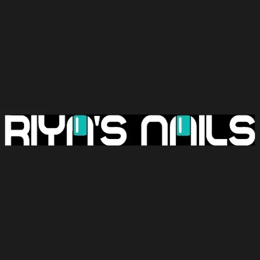 riyasnails brand logo for riyasnails.com
