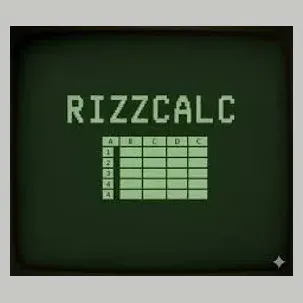 rizzcalc brand logo for rizzcalc.com