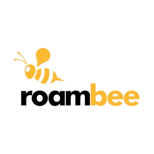 roambee brand logo for roambee.com