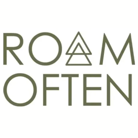roamoften brand logo for roamoften.com