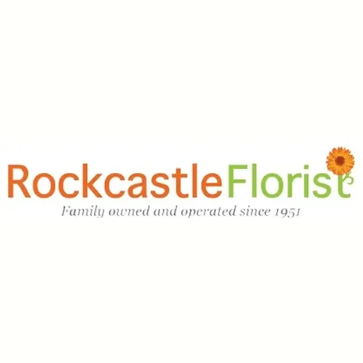rockcastleflorist brand logo for rockcastleflorist.com
