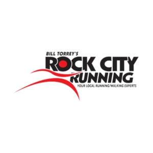 rockcityrunning brand logo for rockcityrunning.com