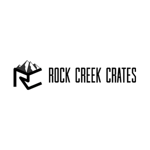 rockcreekcrates brand logo for rockcreekcrates.com