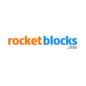 rocketblocks brand logo for rocketblocks.me