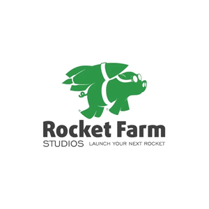 rocketfarmstudios brand logo for rocketfarmstudios.com