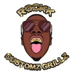 rockkcustomzgrillz brand logo for rockkcustomzgrillz.com