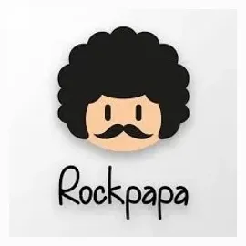 rockpapa brand logo for rockpapa.com