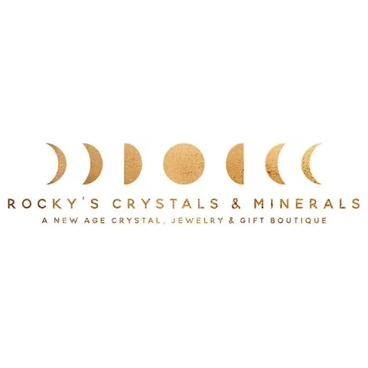 rockyscrystalsonline brand logo for rockyscrystalsonline.com