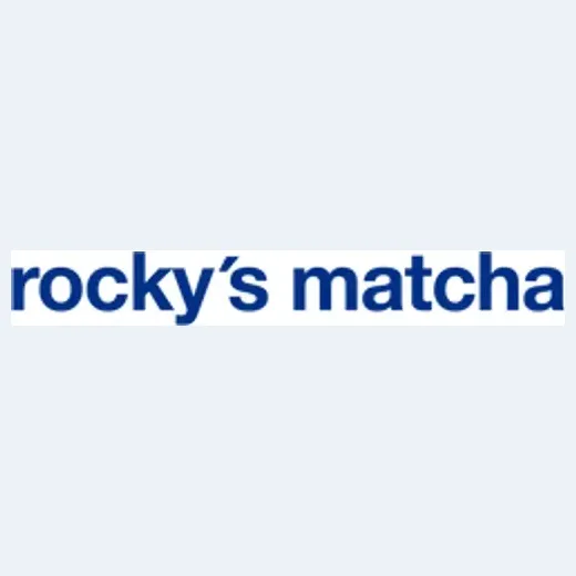 rockysmatcha brand logo for rockysmatcha.com