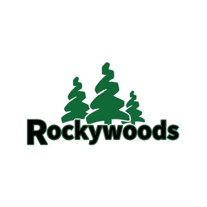 rockywoods brand logo for rockywoods.com