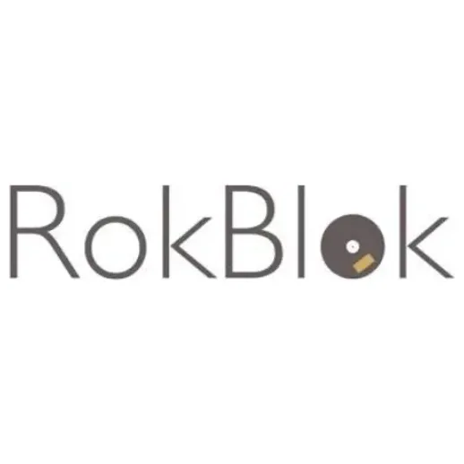 rokblok brand logo for rokblok.co